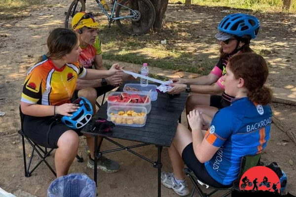 1 Day Luang Prabang Cycling To Kuang Si Waterfall